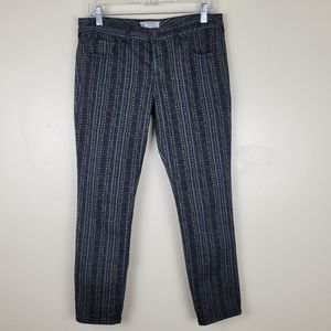 Free People Print Jeans